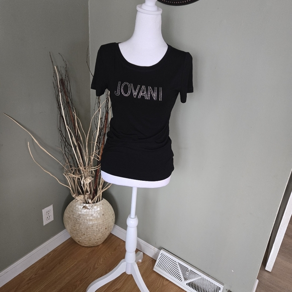 Jovani Top sz 1 Black - Picture 1 of 3